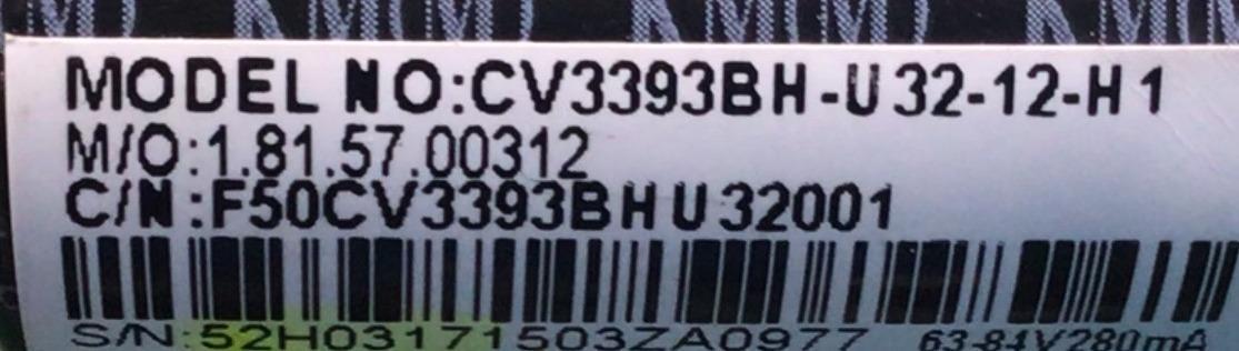 MAIN FUENTE PARA TV ELEMENT / NUMERO DE PARTE 52H0317 / CV3393BH-U32 / F50CV3393BHU32001 / DISPLAY ST3151A04-8 VER.2.1 - Imagen 2